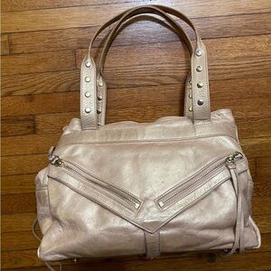 Botkier Elegant Tan Leather Tote Bag